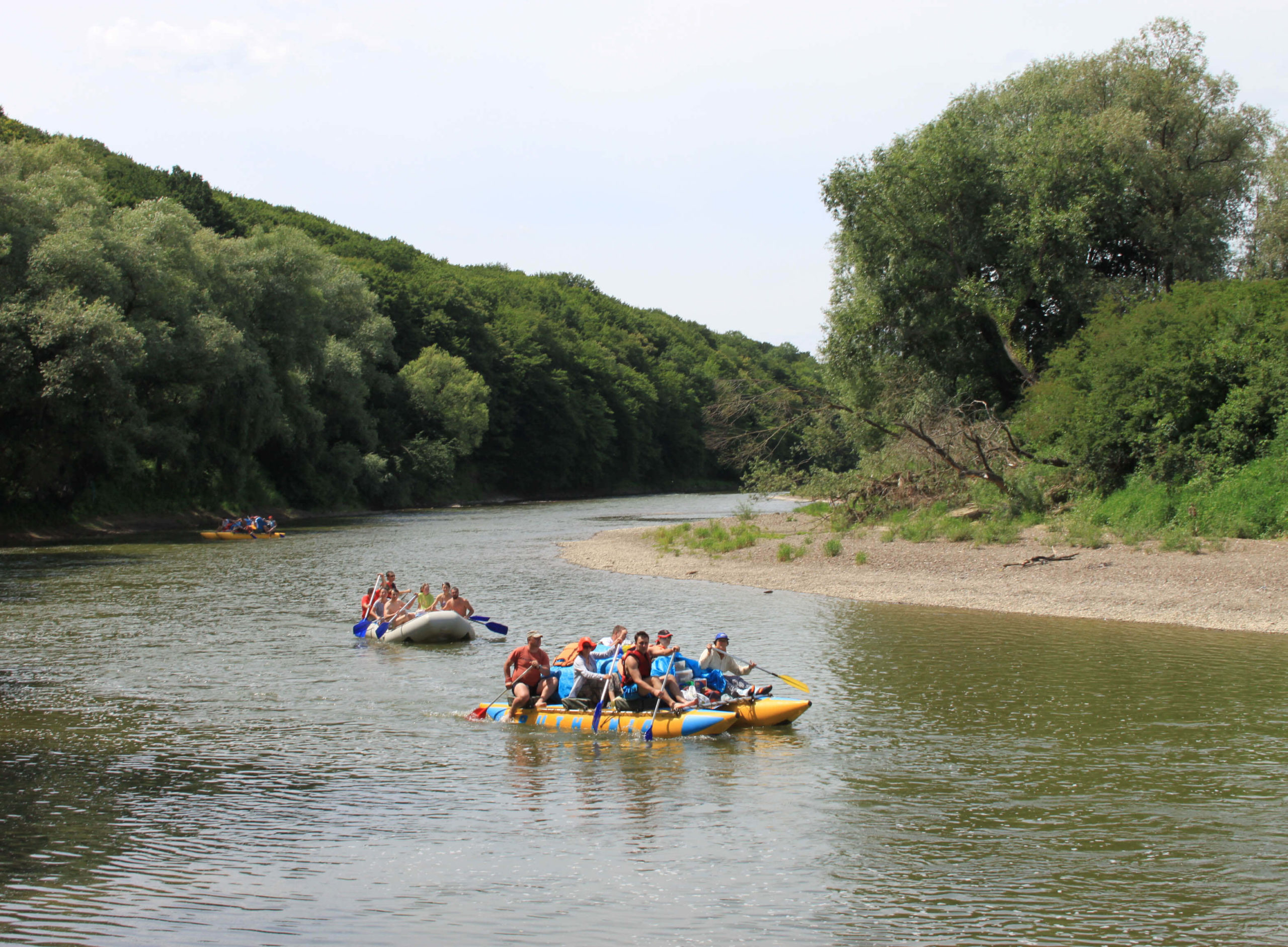 Сплав по Дністру